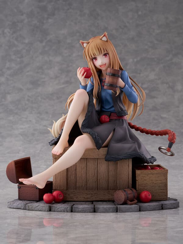 Figurine of Holo from good anime Spice and Wolf.